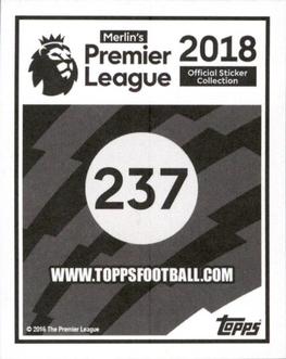 2017-18 Merlin Premier League 2018 #237 Jack Butland Back