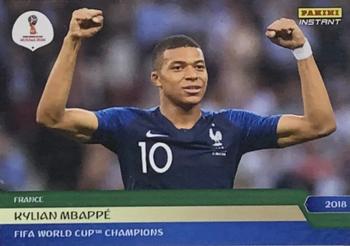 2018 Panini Instant FIFA World Cup - Green #292 Kylian Mbappé Front