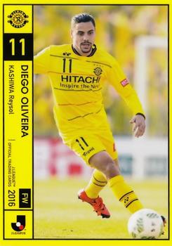 2016 J.League Official Trading Cards #46 Diego Oliveira Front