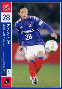 2016 J.League Official Trading Cards #80 Takuya Kida Front