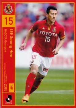 2016 J.League Official Trading Cards #128 Lee Seung-Hee Front