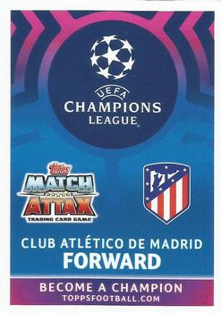 2018-19 Topps Match Attax UEFA Champions League #35 Diego Costa Back