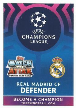 2018-19 Topps Match Attax UEFA Champions League #42 Sergio Ramos Back