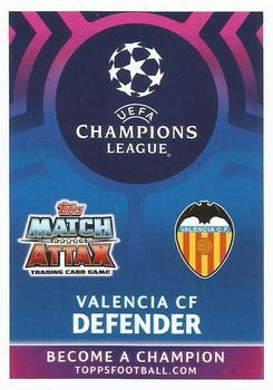 2018-19 Topps Match Attax UEFA Champions League #59 Ezequiel Garay Back