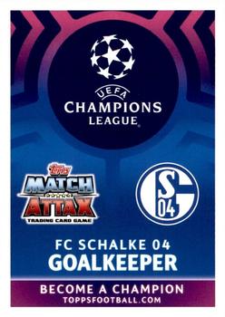2018-19 Topps Match Attax UEFA Champions League #92 Ralf Fährmann Back
