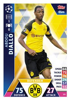 2018-19 Topps Match Attax UEFA Champions League #131 Abdou Diallo Front