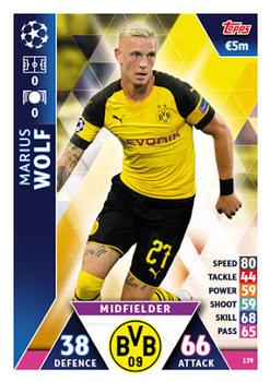2018-19 Topps Match Attax UEFA Champions League #139 Marius Wolf Front