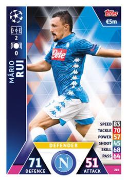 2018-19 Topps Match Attax UEFA Champions League #220 Mário Rui Front