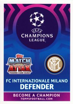 2018-19 Topps Match Attax UEFA Champions League #260 Andrea Ranocchia Back