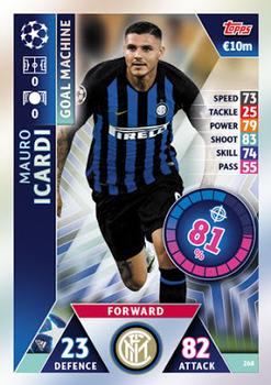 2018-19 Topps Match Attax UEFA Champions League #268 Mauro Icardi Front