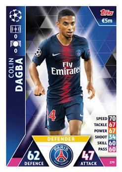 2018-19 Topps Match Attax UEFA Champions League #279 Colin Dagba Front