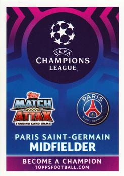 2018-19 Topps Match Attax UEFA Champions League #284 Adrien Rabiot Back