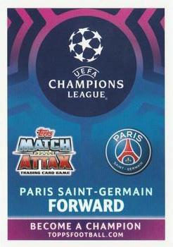 2018-19 Topps Match Attax UEFA Champions League #285 Kylian Mbappé Back