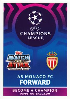 Topps Match Attax Champions League Karte Nr 302 Sofiane Diop AS Monaco