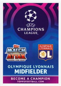 2018-19 Topps Match Attax UEFA Champions League #317 Tanguy Ndombele Back