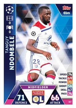 2018-19 Topps Match Attax UEFA Champions League #317 Tanguy Ndombele Front