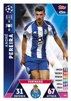 2018-19 Topps Match Attax UEFA Champions League #355 Andre Pereira Front