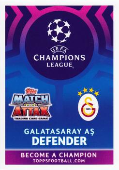 2018-19 Topps UEFA Champions League Match Attax #363 Ahmet Çalik Back
