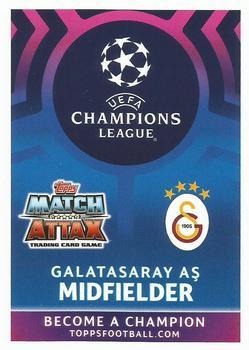 2018-19 Topps Match Attax UEFA Champions League #372 Sofiane Feghouli Back