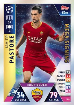 2018-19 Topps Match Attax UEFA Champions League #426 Javier Pastore Front