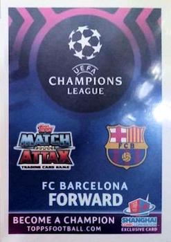 2018-19 Topps Match Attax UEFA Champions League #NNO Lionel Messi Back
