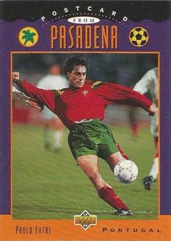 1994 Upper Deck World Cup Contenders French/Dutch - UD Set #UD7 Paulo Futre Front