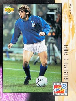 1994 Upper Deck World Cup Contenders French/Dutch - UD Set #UD22 Giuseppe Signori Front