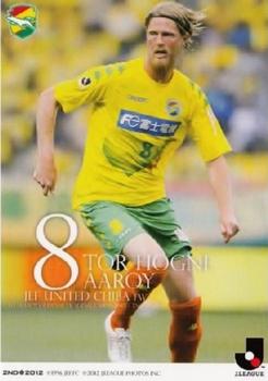 2012 J.League Official Trading Cards 2nd Version #490 Tor Hogne Aaroy Front