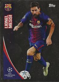 2017-18 Topps UEFA Champions League Stickers #24 Lionel Messi Front