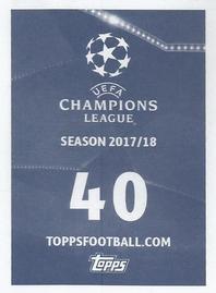 2017-18 Topps UEFA Champions League Stickers #40 Luis Suárez Back