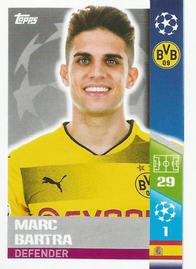 2017-18 Topps UEFA Champions League Stickers #105 Marc Bartra Front