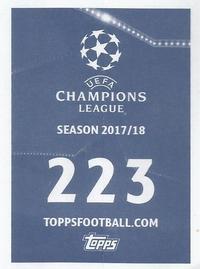 2017-18 Topps UEFA Champions League Stickers #223 Kevin Strootman Back