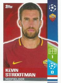 2017-18 Topps UEFA Champions League Stickers #223 Kevin Strootman Front