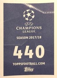 2017-18 Topps UEFA Champions League Stickers #440 Nathaniel Clyne Back