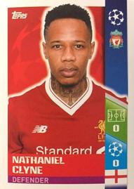 2017-18 Topps UEFA Champions League Stickers #440 Nathaniel Clyne Front