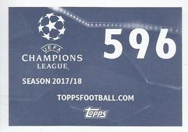 2017-18 Topps UEFA Champions League Stickers #596 Casemiro Back