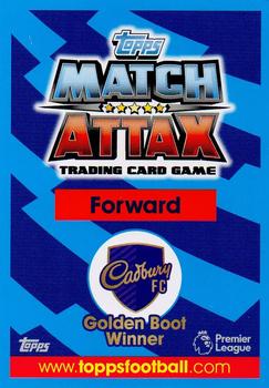 2017-18 Topps Match Attax Premier League Extra - Golden Boot Winners #GB2 Andy Cole Back