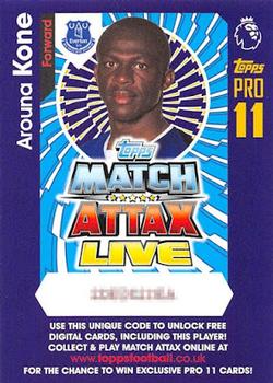 2016-17 Topps Match Attax Premier League - Live Code Cards #NNO Arouna Kone Front