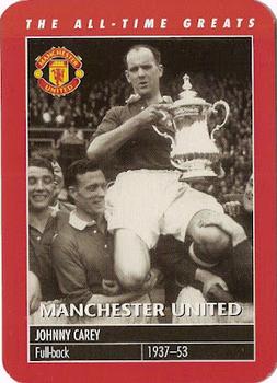 2001 Carlton Books Manchester United All-Time Greats #NNO Johnny Carey Front