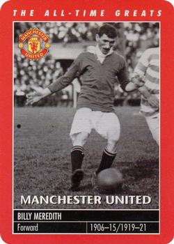 2001 Carlton Books Manchester United All-Time Greats #NNO Billy Meredith Front