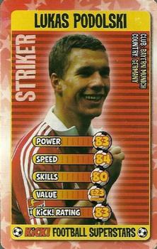 2007 Kick! Magazine Football Superstars #NNO Lukas Podolski Front