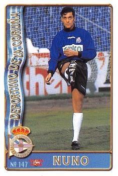 1996-97 Mundicromo Sport Las Fichas de La Liga - Ultima Hora II #147 Nuno Front