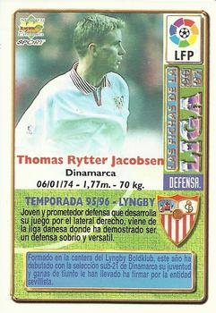 1996-97 Mundicromo Sport Las Fichas de La Liga - Ultima Hora II #241 Rytter Back