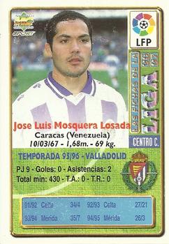 1996-97 Mundicromo Sport Las Fichas de La Liga - Ultima Hora II #284 Mosquera Back