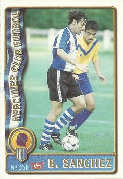 1996-97 Mundicromo Sport Las Fichas de La Liga - Ultima Hora II #350 B. Sanchez Front