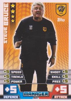 2014-15 Topps Match Attax Premier League Extra - Managers #MN7 Steve Bruce Front