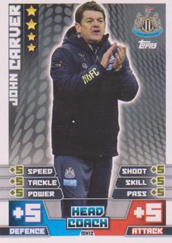 2014-15 Topps Match Attax Premier League Extra - Managers #MN12 John Carver Front