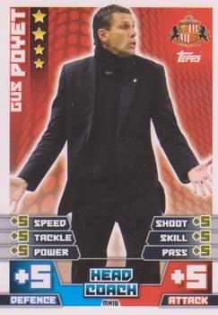 2014-15 Topps Match Attax Premier League Extra - Managers #MN16 Gus Poyet Front