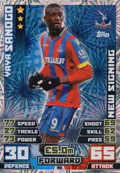 2014-15 Topps Match Attax Premier League Extra - New Signing #N2 Yaya Sanogo Front