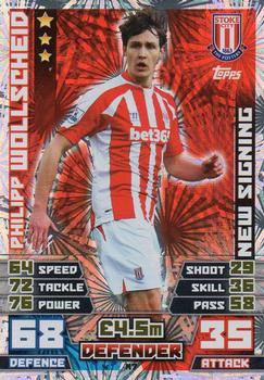 2014-15 Topps Match Attax Premier League Extra - New Signing #N7 Philipp Wollscheid Front